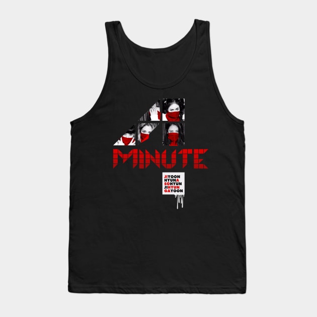 4MINUTE Hate Tank Top by skeletonvenus